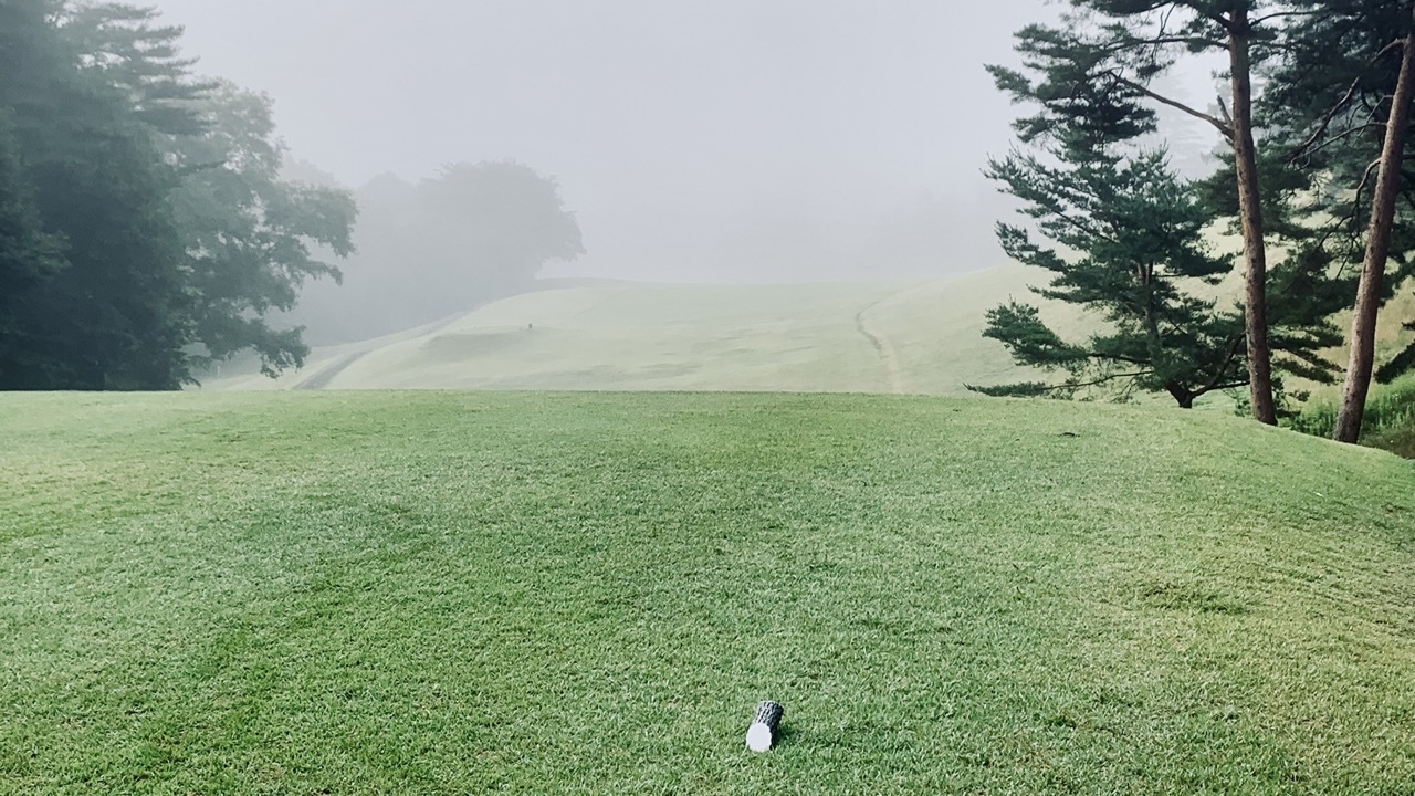 Hole 6 of East Course at Kurikoma Golf Club