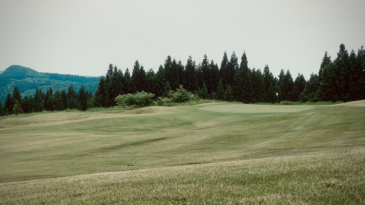 Fairway leading to green on Hole 15 at Royal Century Golf Club.