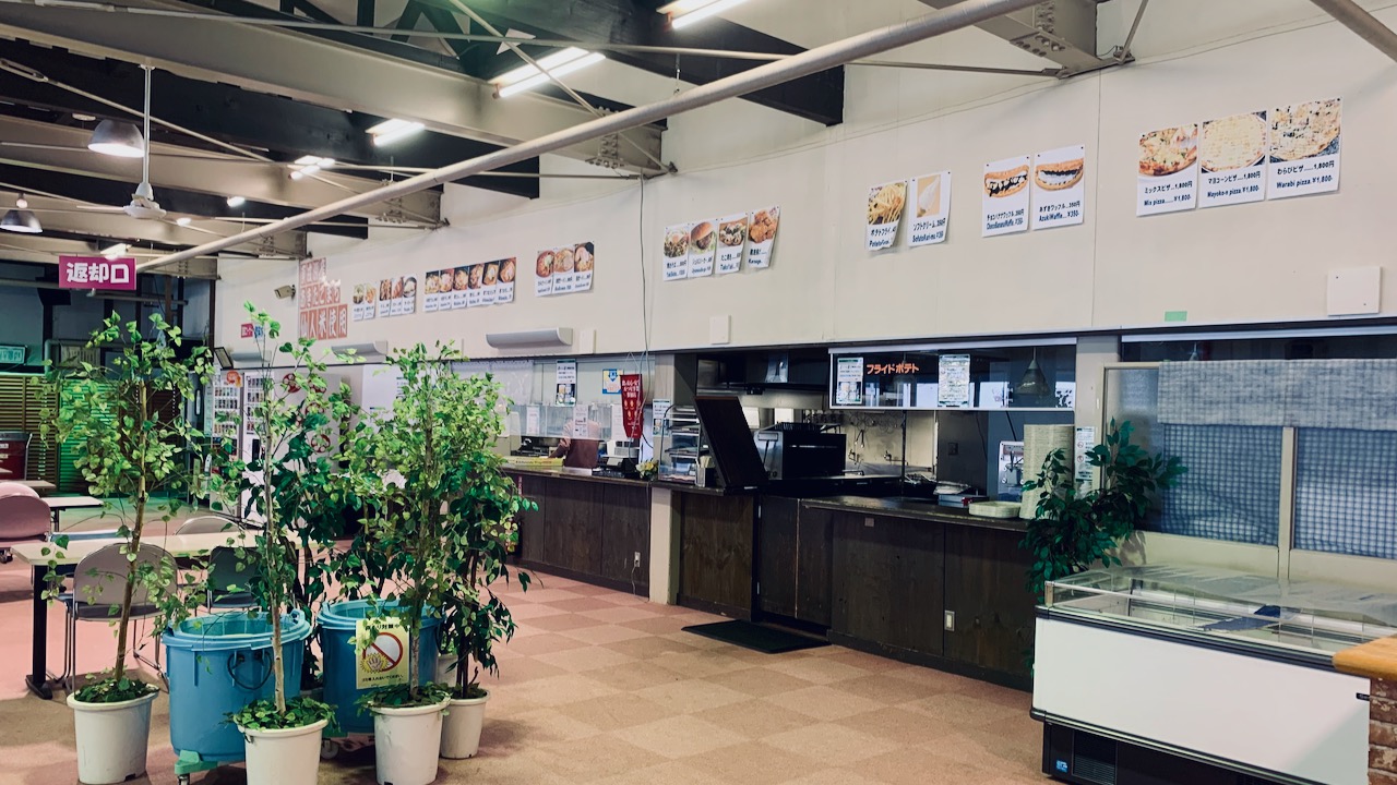 Restaurant area at Jeunesse Kurikoma