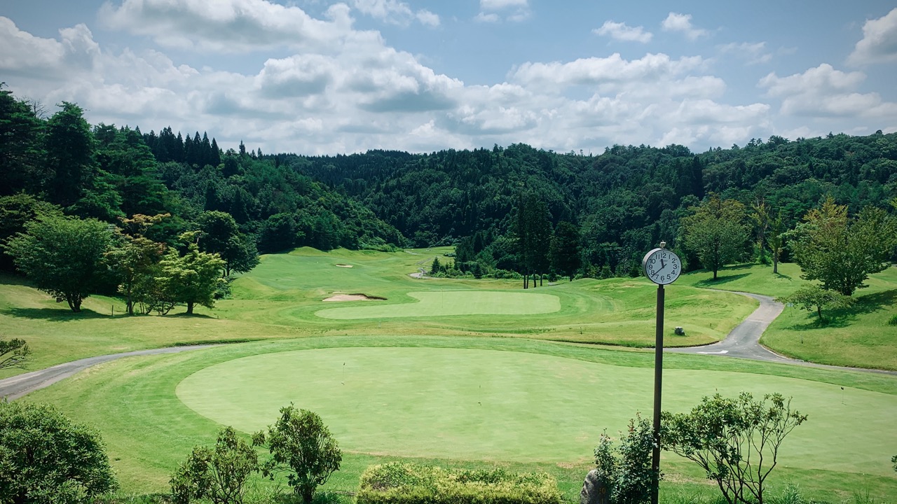 View from the second-story dining area at North Hampton GC.